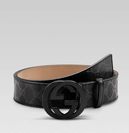 gucci heren riem zwart